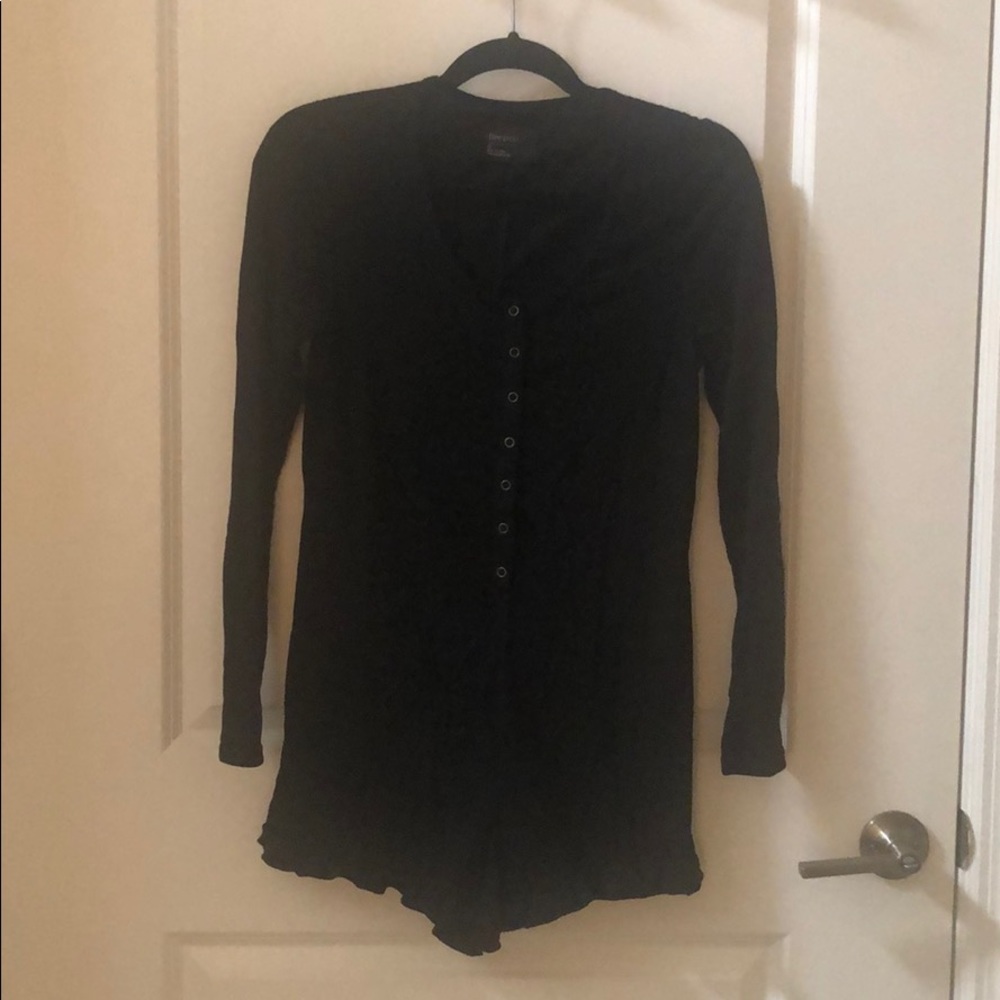 Long sleeve romper - pajamas